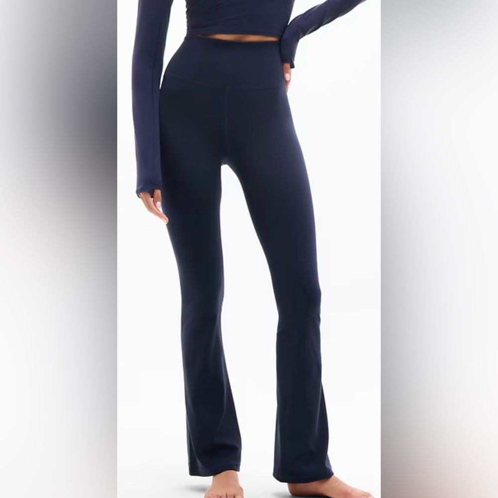 NWT Athleta Elation Navy  Flare Pant